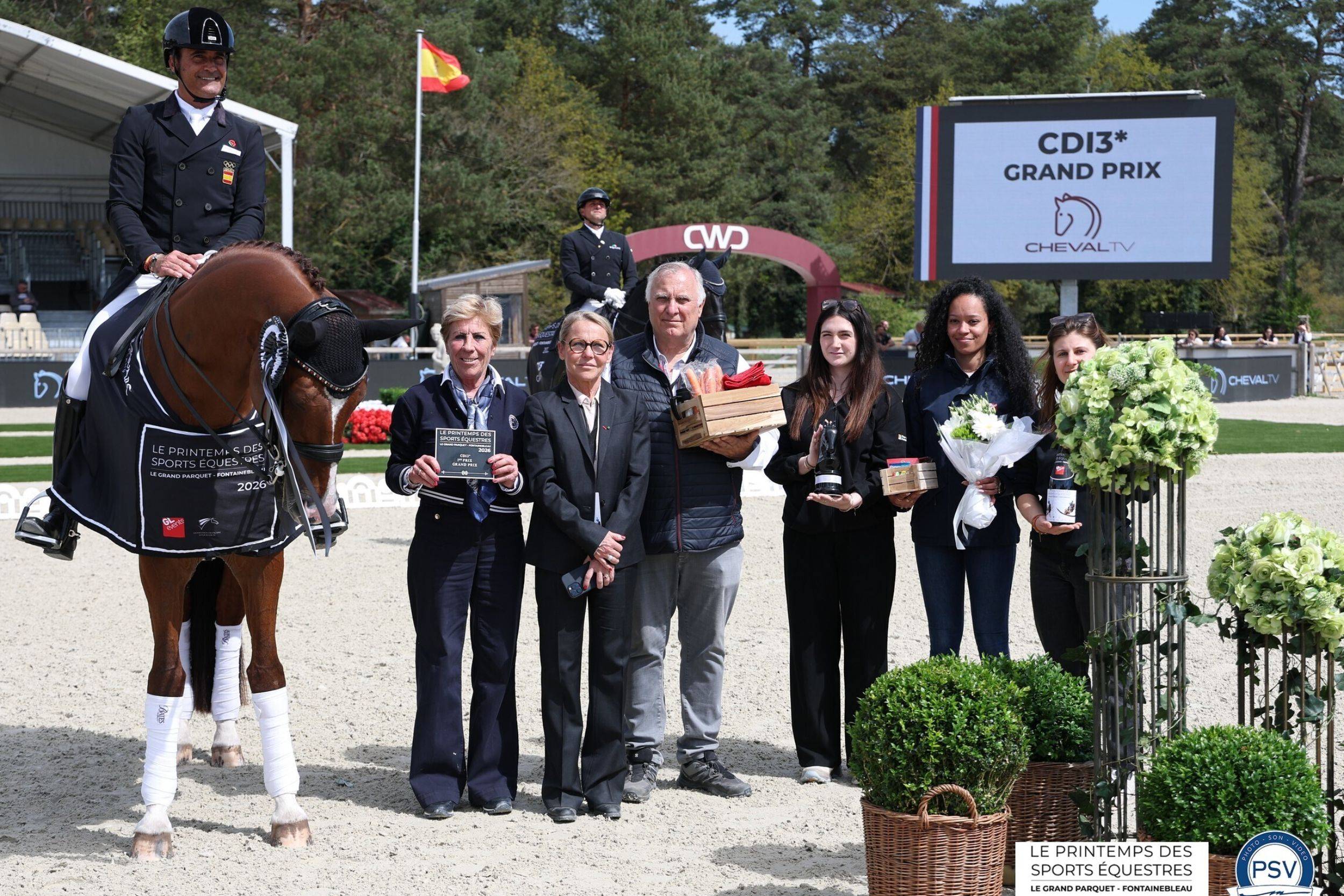 image CDI3* GRAND PRIX CHEVAL TV C’EST DU GÂTEAU POUR JOSÉ ANTONIO GARCIA MENA !