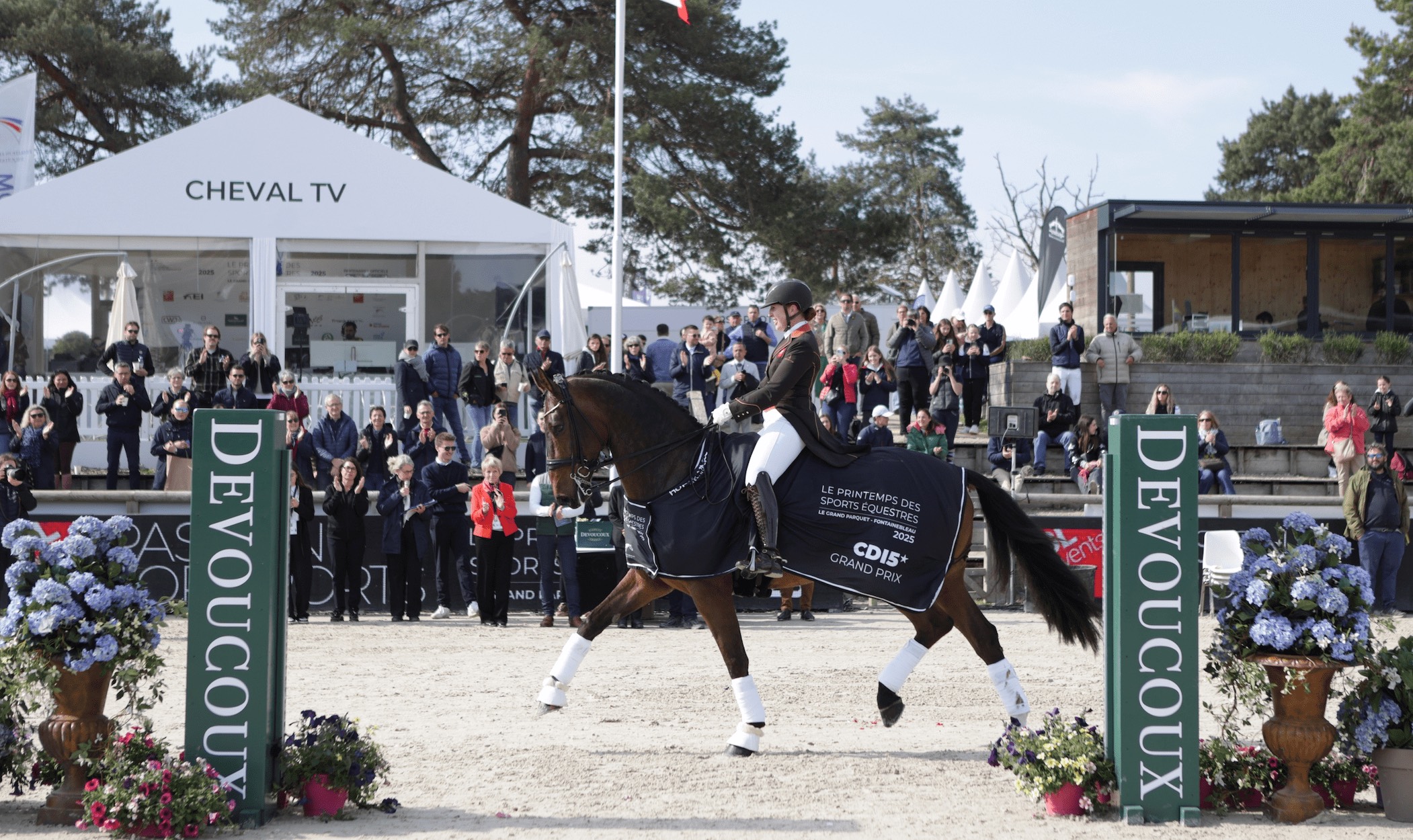 image CDI 5* : Becky Moody (GBR) s'impose dans le Grand Prix Devoucoux à Fontainebleau